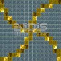 Glass Tiles Repeating Pattern for Decative Application: Golden Chains - pattern