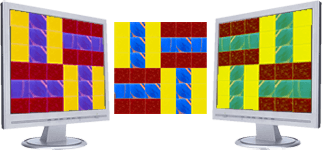 Glass mosaic on different devices Glass mosaic on different devices
