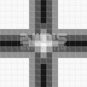 Стъклокерамична Мозайка: Бели Квадрати